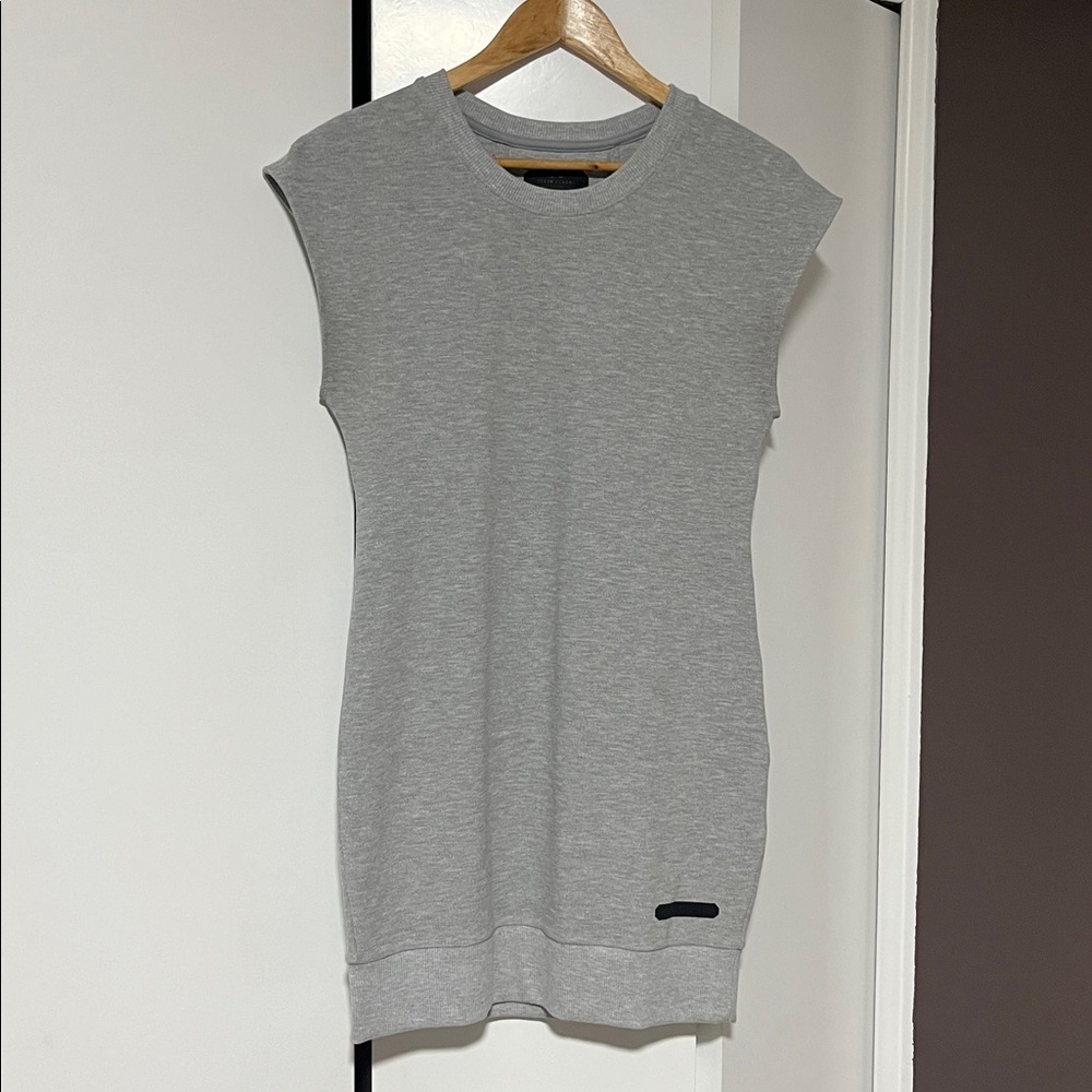 Under Armour Gray Sleeveless Sweatshirt Dress